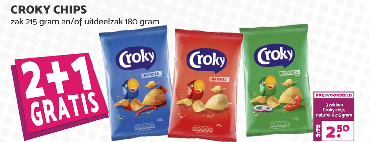 Croky   chips folder aanbieding bij  Boons Markt - details