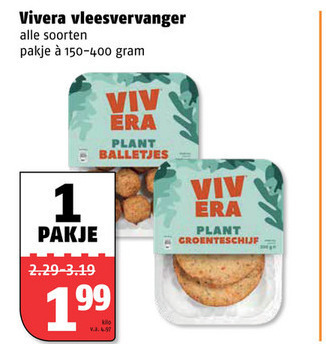 Vivera   vegetarisch folder aanbieding bij  Poiesz - details