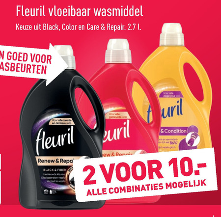 Fleuril   wasmiddel folder aanbieding bij  Aldi - details