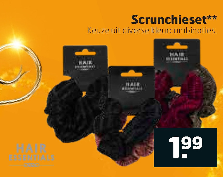 Hair Essentials   haarelastiek folder aanbieding bij  Trekpleister - details