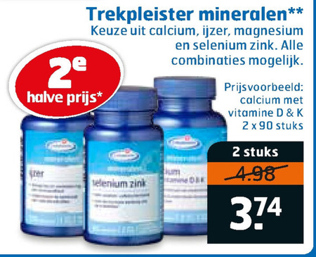 Trekpleister Huismerk   voedingssupplement folder aanbieding bij  Trekpleister - details