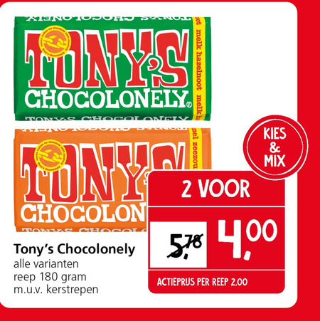 Tony Chocolony   chocolade folder aanbieding bij  Jan Linders - details