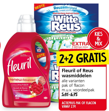 Color Reus   wasmiddel folder aanbieding bij  Jan Linders - details