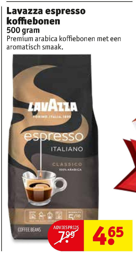 Lavazza   koffiebonen folder aanbieding bij  Kruidvat - details