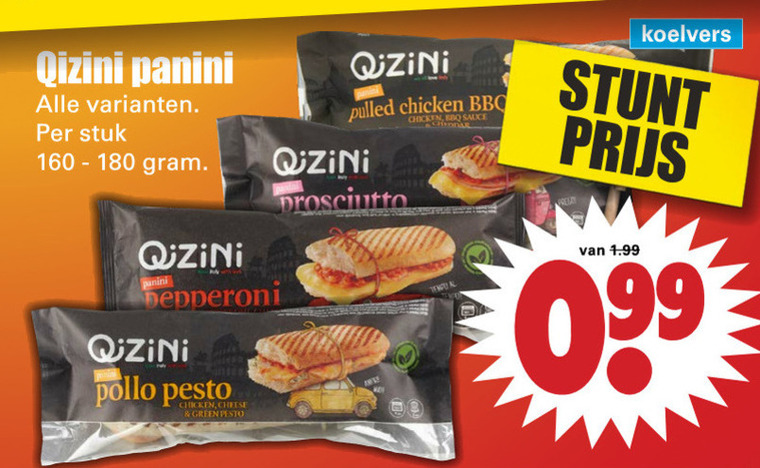 apotheek Winst Laat je zien Qizini panini folder aanbieding bij Dirk - details