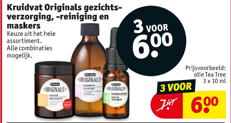 Kruidvat Huismerk   gezichtsverzorging folder aanbieding bij  Kruidvat - details