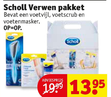 Scholl   voetvijl, voetverzorging folder aanbieding bij  Kruidvat - details