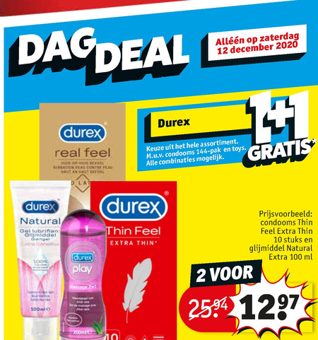 Durex   erotiek, condooms folder aanbieding bij  Kruidvat - details