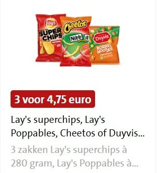 Cheetos   chips, zoutje folder aanbieding bij  Jumbo - details