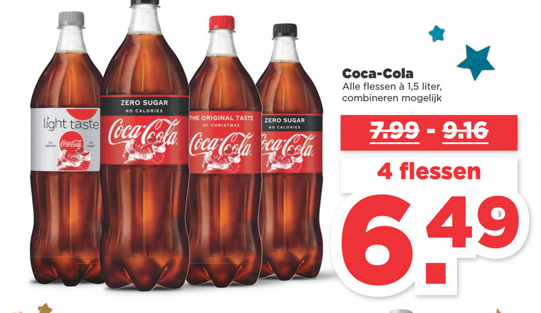 Coca-Cola   cola folder aanbieding bij  Plus - details