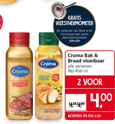 Croma   olie en vetten folder aanbieding bij  Jan Linders - details