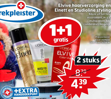 Studio Line   haarverzorging, shampoo folder aanbieding bij  Trekpleister - details