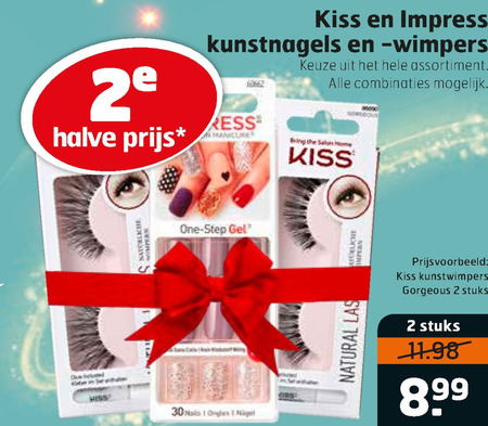 Impress   kunstnagel, kunstwimpers folder aanbieding bij  Trekpleister - details