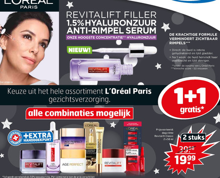 L Oreal   dagcreme, gezichtsverzorging folder aanbieding bij  Trekpleister - details