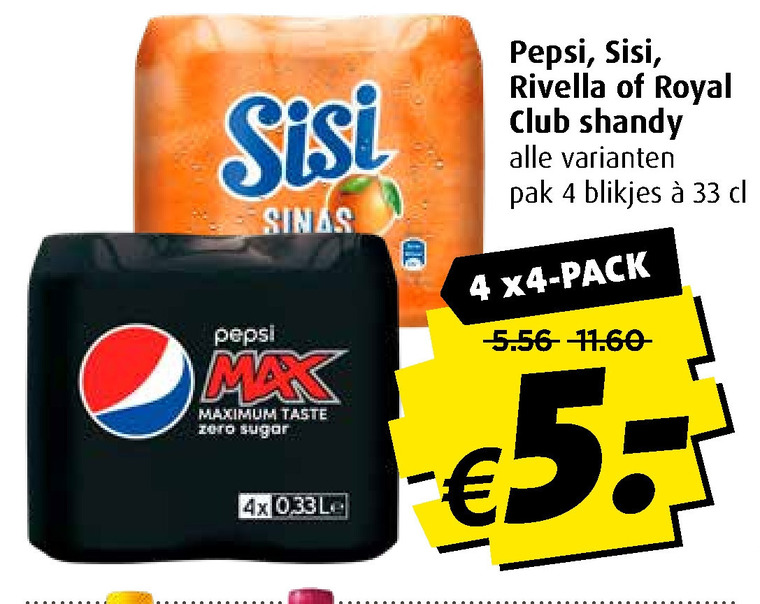 Pepsi   cola, frisdrank folder aanbieding bij  Boni - details