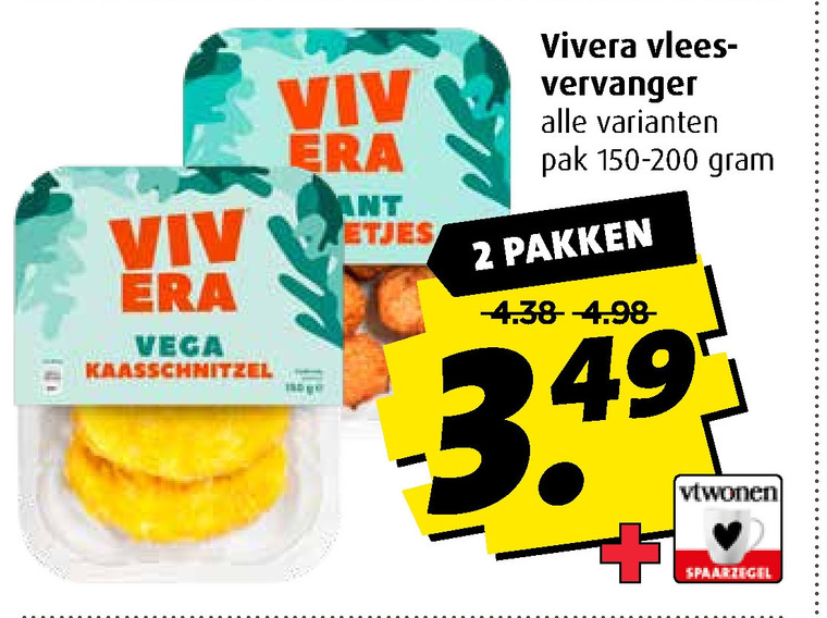 Vivera   vegetarisch folder aanbieding bij  Boni - details