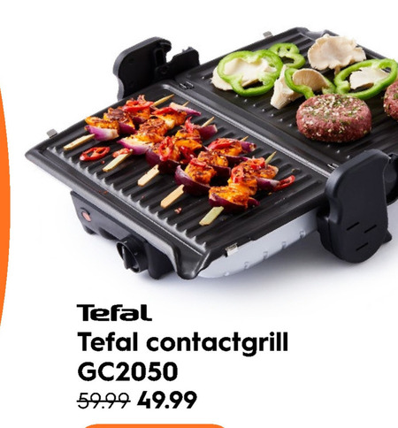 Tefal grillplaat folder aanbieding bij details