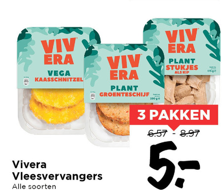 Vivera   vegetarisch folder aanbieding bij  Vomar - details