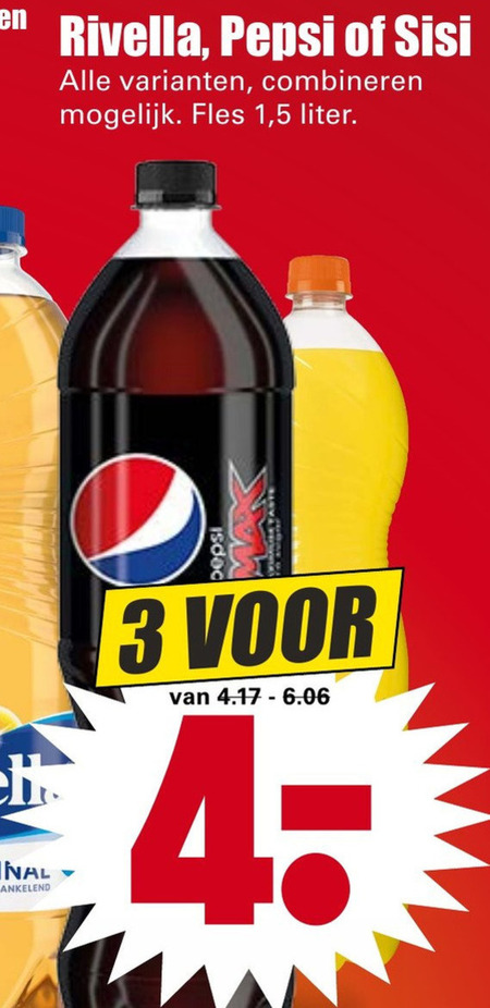 Sisi   cola, frisdrank folder aanbieding bij  Dirk - details