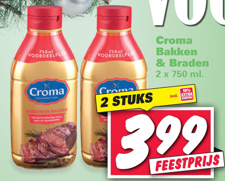 Croma   olie en vetten folder aanbieding bij  Nettorama - details