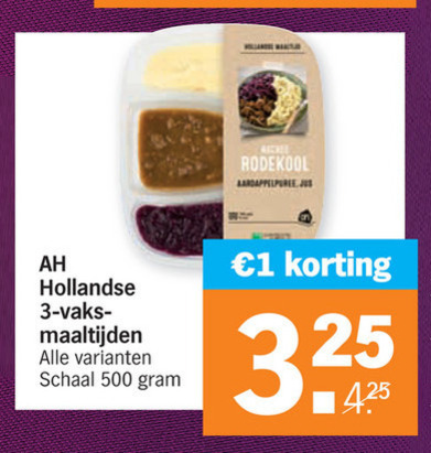 Albert Heijn Huismerk   hollandse kant en klaar maaltijd folder aanbieding bij  Albert Heijn - details