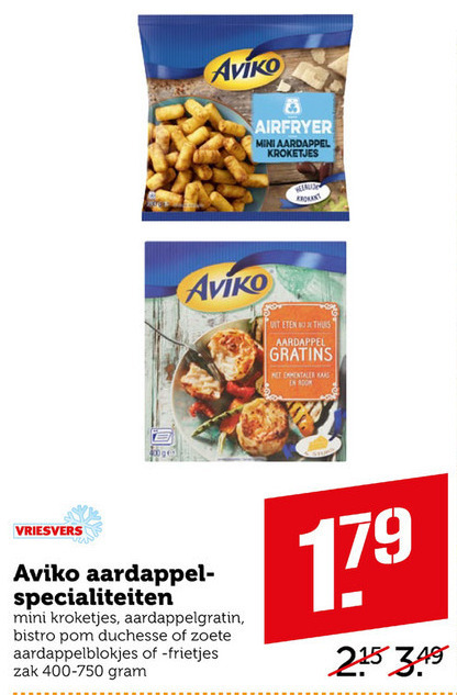 Aviko   aardappelproduct, aardappelkroketjes folder aanbieding bij  Coop - details