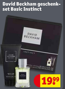 David Beckham   parfum geschenkset folder aanbieding bij  Kruidvat - details