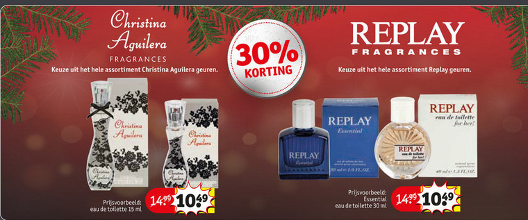 Replay   eau de toilette folder aanbieding bij  Kruidvat - details