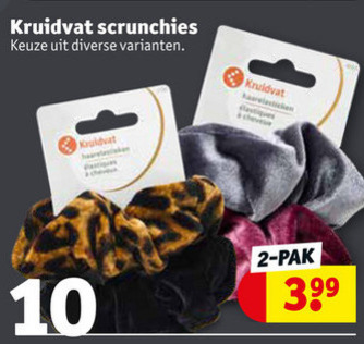 Kruidvat Huismerk   haarelastiek folder aanbieding bij  Kruidvat - details