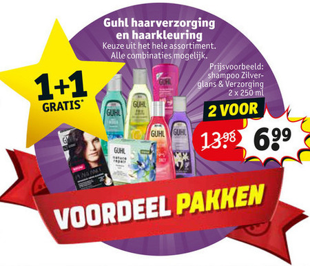 Guhl   haarverzorging, haarkleuring folder aanbieding bij  Kruidvat - details