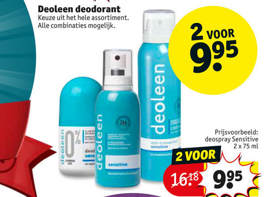 Deoleen   deodorant folder aanbieding bij  Kruidvat - details