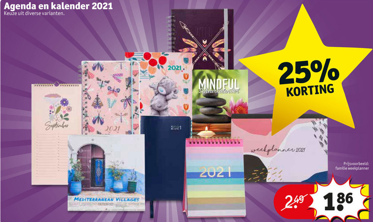 Kapel Beheren Vooruitgaan agenda, kalender folder aanbieding bij Kruidvat - details