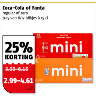 Coca-Cola   frisdrank, cola folder aanbieding bij  Poiesz - details