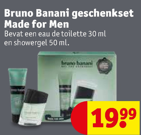 Bruno Banani   parfum geschenkset folder aanbieding bij  Kruidvat - details