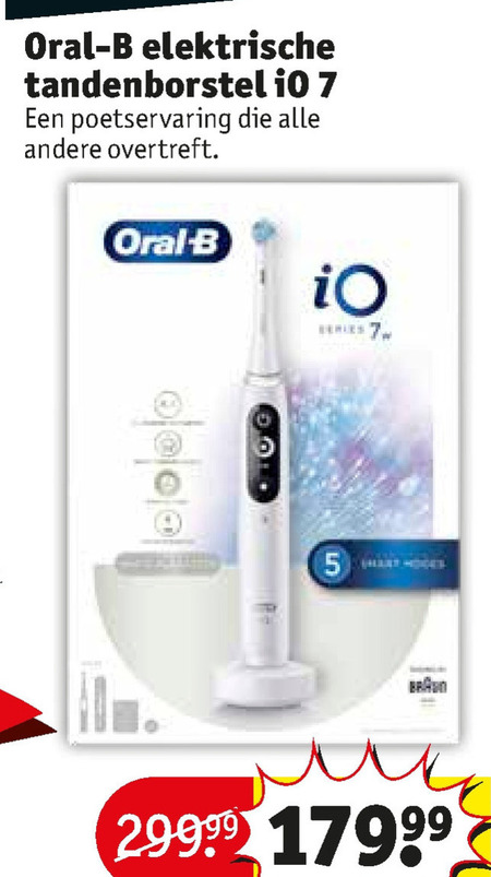 Braun Oral-B   electrische tandenborstel folder aanbieding bij  Kruidvat - details