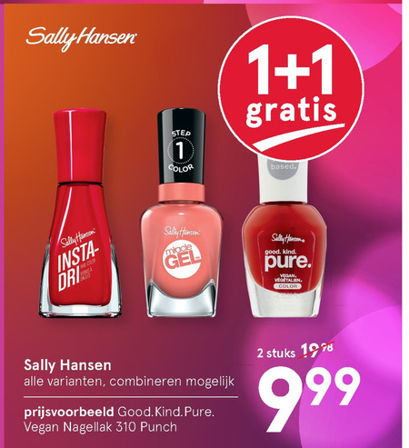 Sally Hansen   nagellak folder aanbieding bij  Etos - details