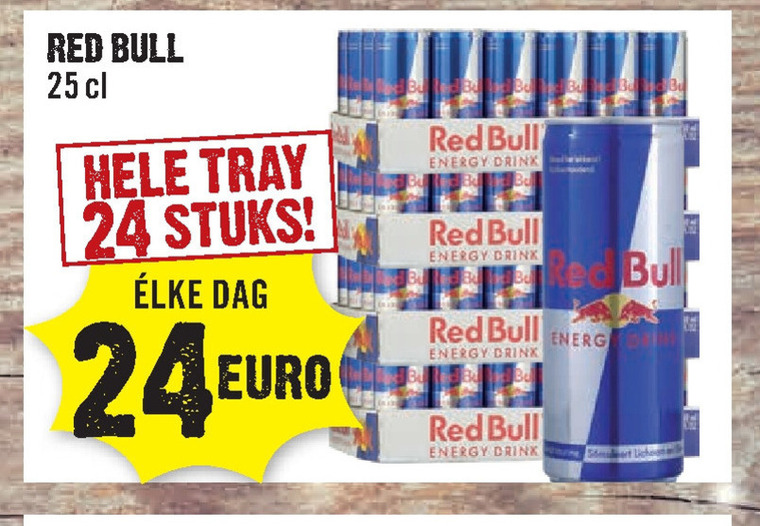 Red Bull   energiedrank folder aanbieding bij  Dirck III - details