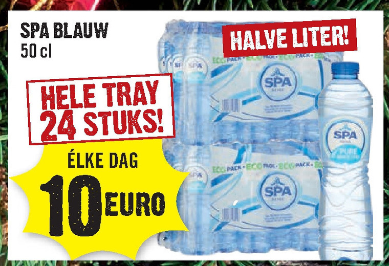 Spa   mineraalwater folder aanbieding bij  Dirck III - details