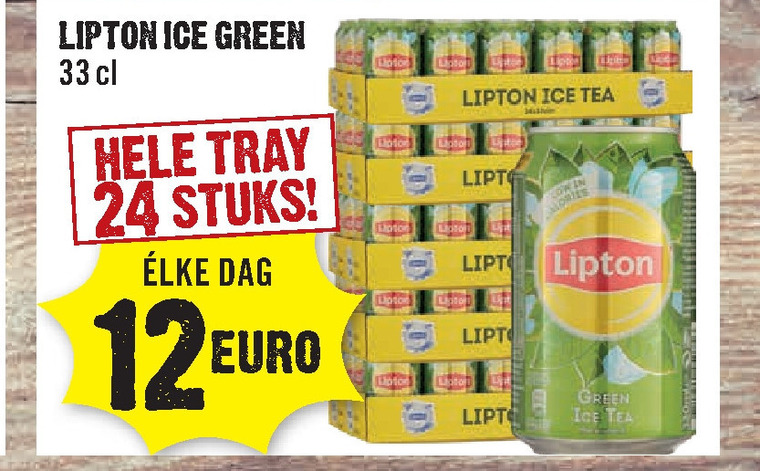 Lipton   ice tea folder aanbieding bij  Dirck III - details