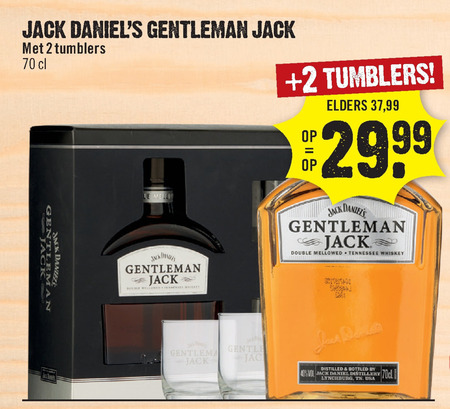 Jack Daniels   whisky folder aanbieding bij  Dirck III - details