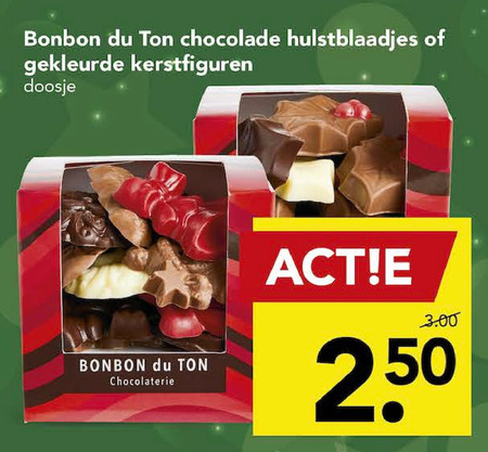 BonBon du Ton   chocolade folder aanbieding bij  Deen - details