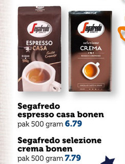 Segafredo   koffiebonen folder aanbieding bij  Coop - details