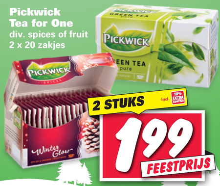 Pickwick   thee folder aanbieding bij  Nettorama - details