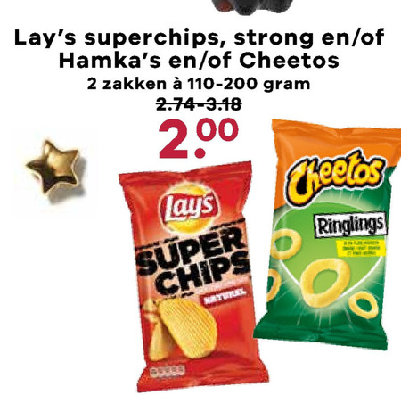 Lays   chips, zoutje folder aanbieding bij  MCD Supermarkt Basis - details