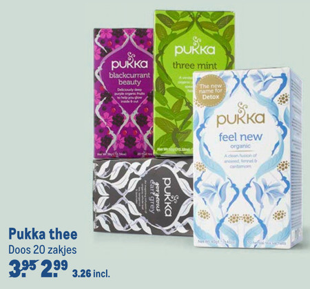 Pukka   thee folder aanbieding bij  Makro - details