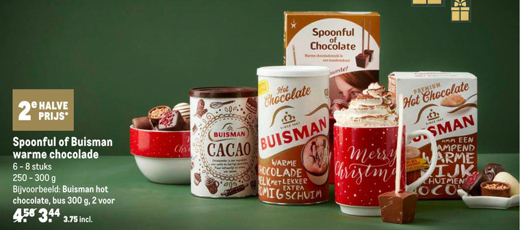 Buisman   chocolademelk folder aanbieding bij  Makro - details