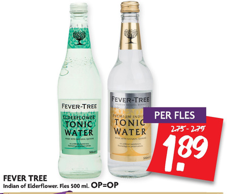 Fever Tree   frisdrank folder aanbieding bij  Dekamarkt - details