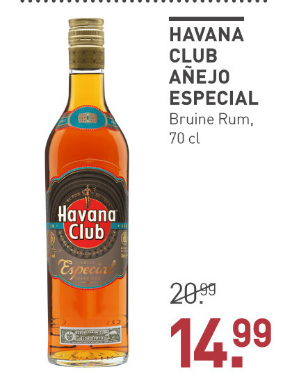 Havana Club   rum folder aanbieding bij  Gall & Gall - details