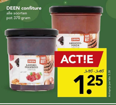 Deen Huismerk   jam folder aanbieding bij  Deen - details