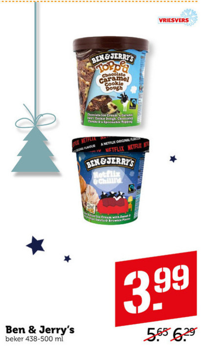 Ben and Jerrys   ijsspecialiteit folder aanbieding bij  Coop - details